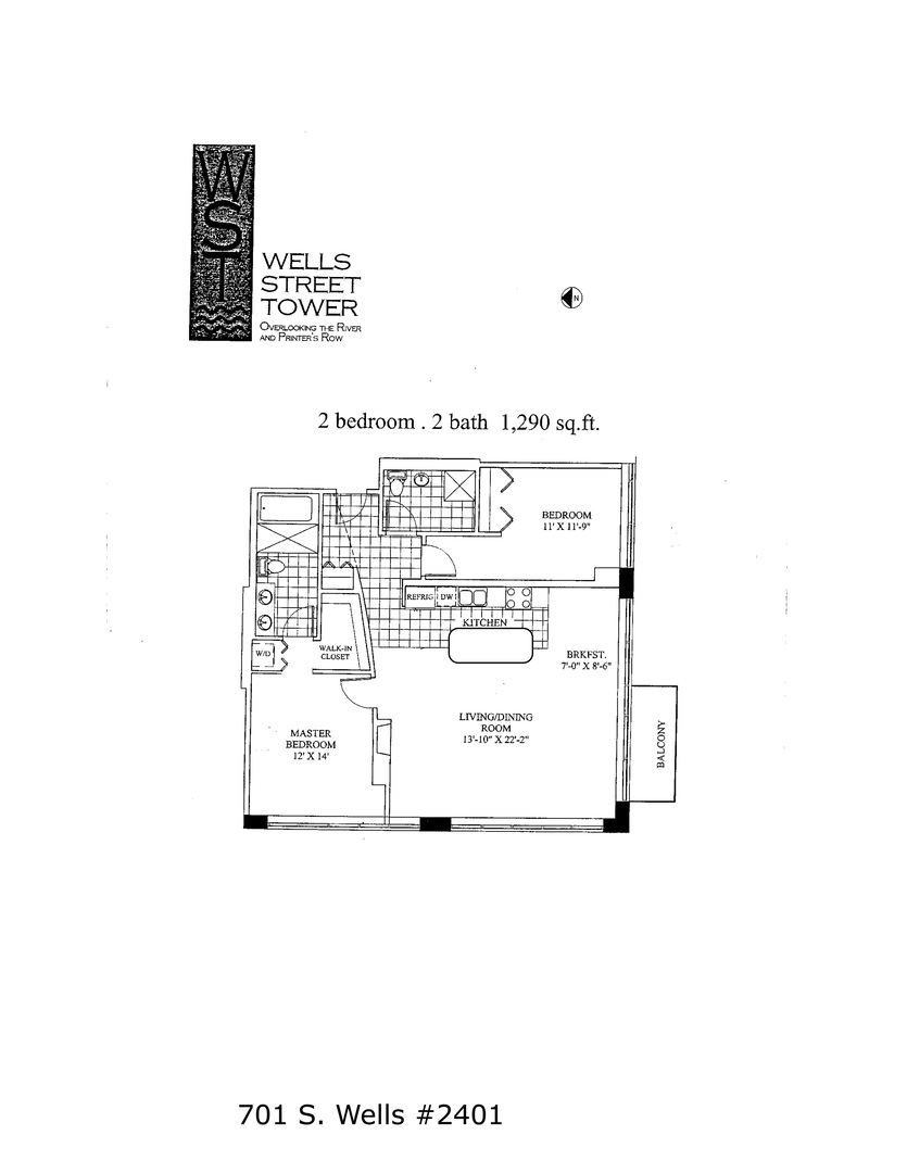 701 South Wells Street, Unit 2401 Chicago, IL 60607 - Photo 13 of 13