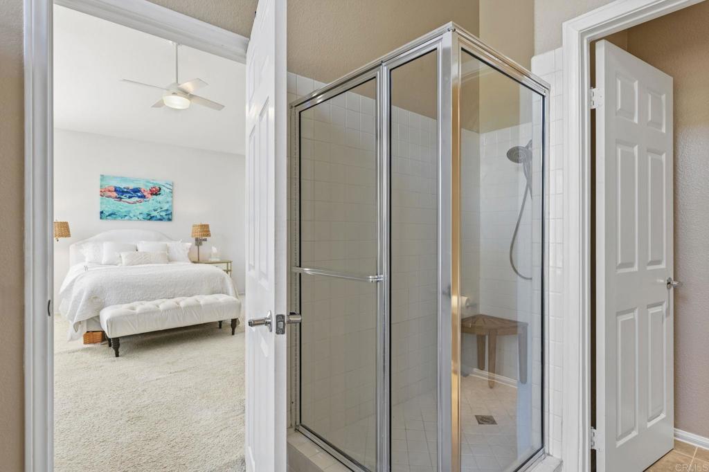 3602 Tulare Court Oceanside, CA 92056 - Photo 18 of 35 a en suite bathroom with a shower