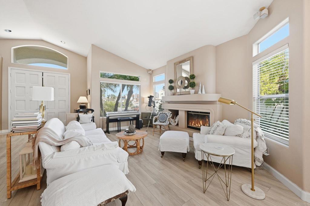 3602 Tulare Court Oceanside, CA 92056 - Photo 5 of 35 a living room with furniture and a fireplace