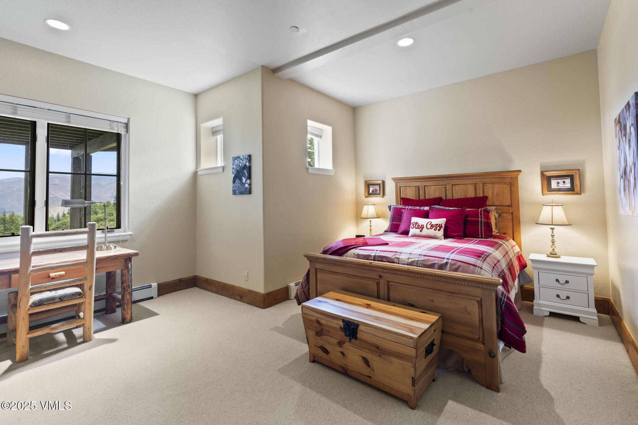 94 Eagles Glen Road Edwards, CO 81632 - Photo 33 of 43 a bedroom with a bed and a window