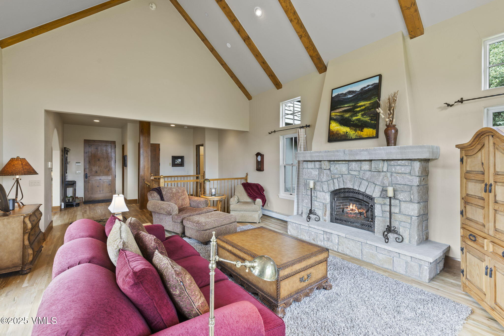 94 Eagles Glen Road Edwards, CO 81632 - Photo 7 of 43 a living room with furniture and a fireplace