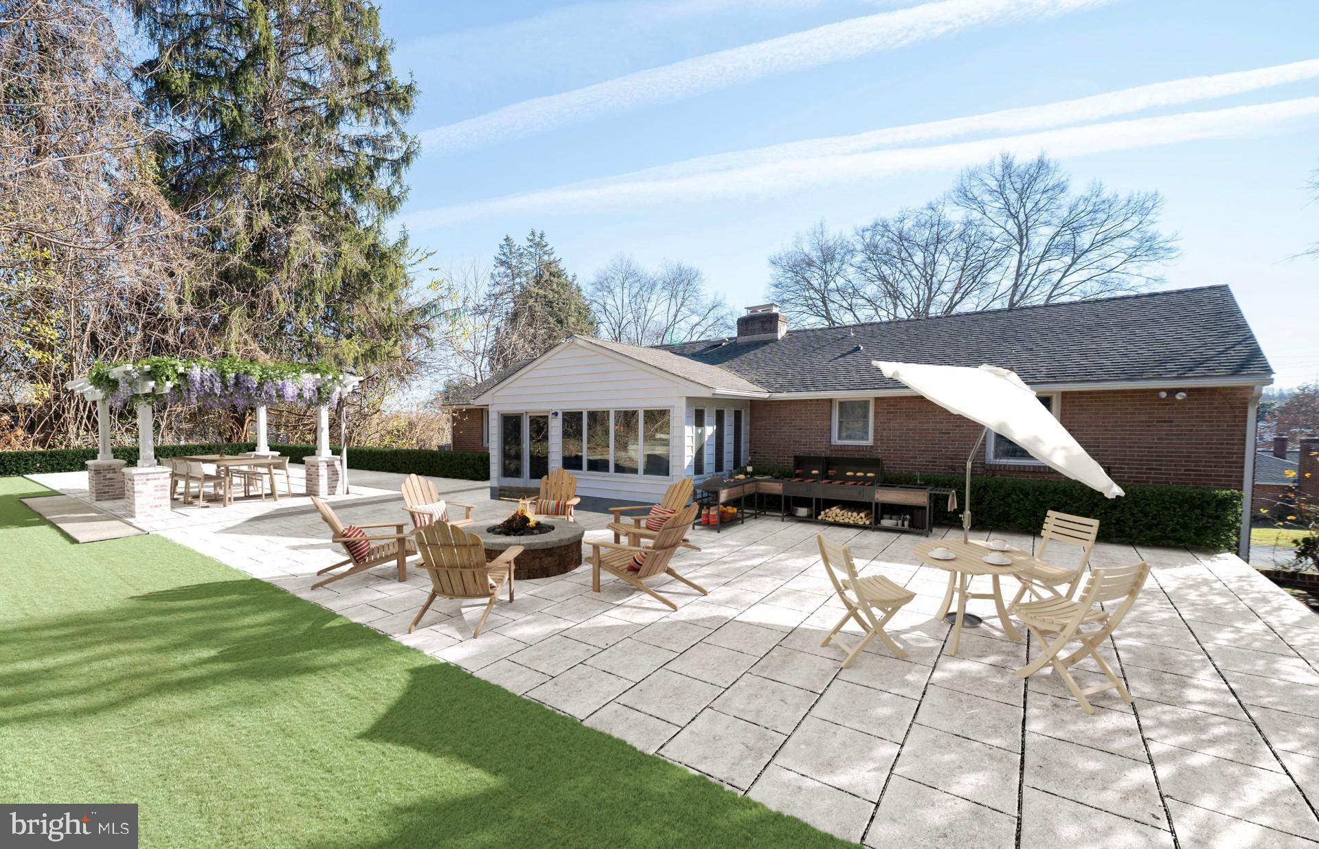 213 Valley Lane Hockessin, DE 19707 - Photo 27 of 27 a outdoor space with lots of white furniture