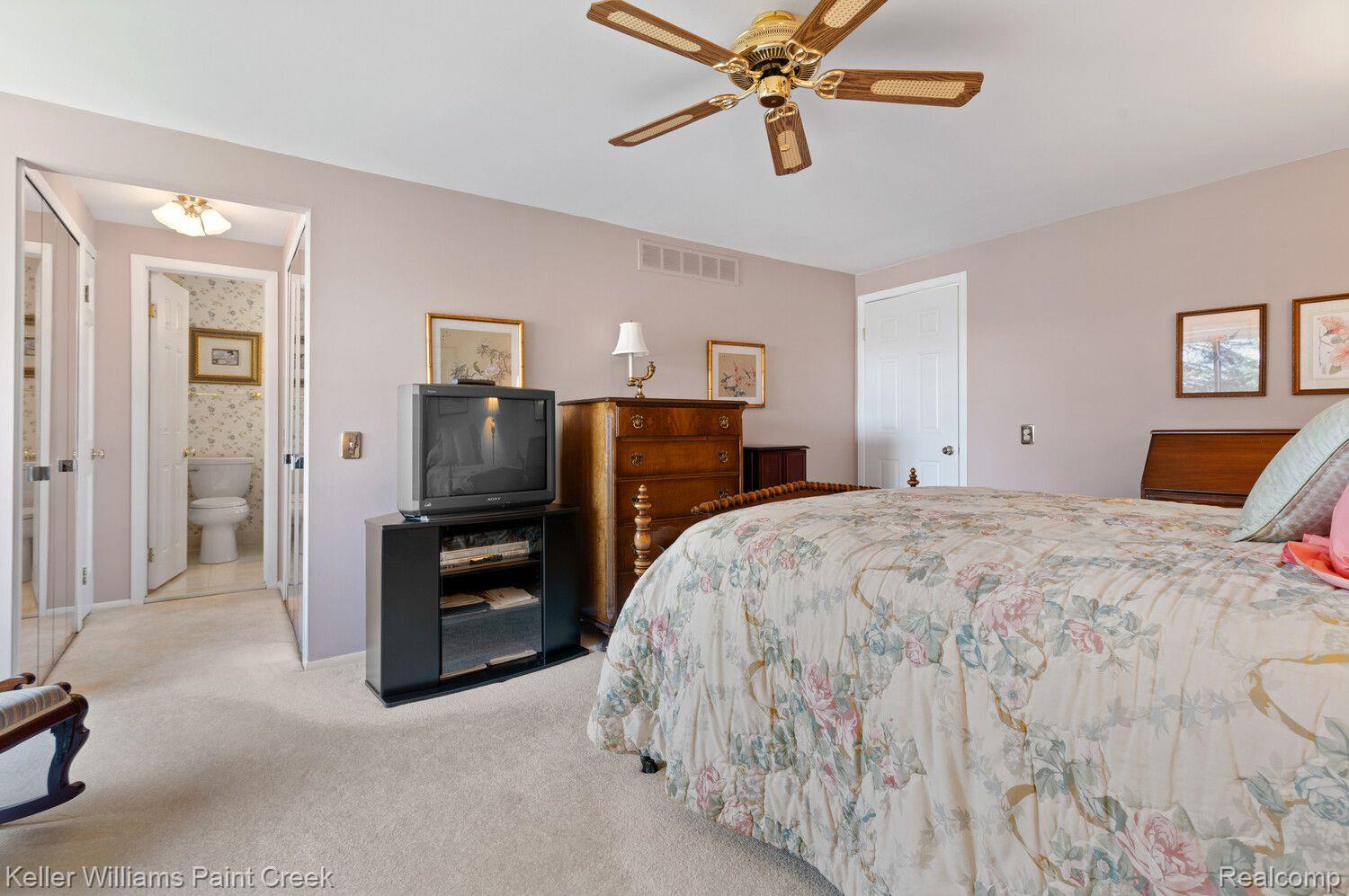 374 Willow Grove Lane Rochester, MI 48307 - Photo 12 of 28 Owners suite view 2
Dual Closets , Ceiling Fan