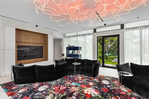 a view of swimming pool from a balcony