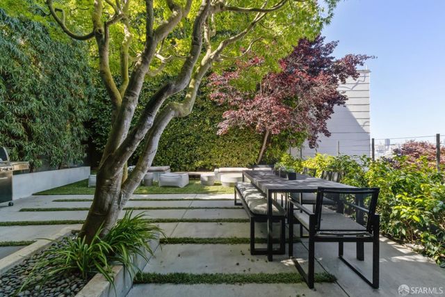 a view of a city with tall buildings