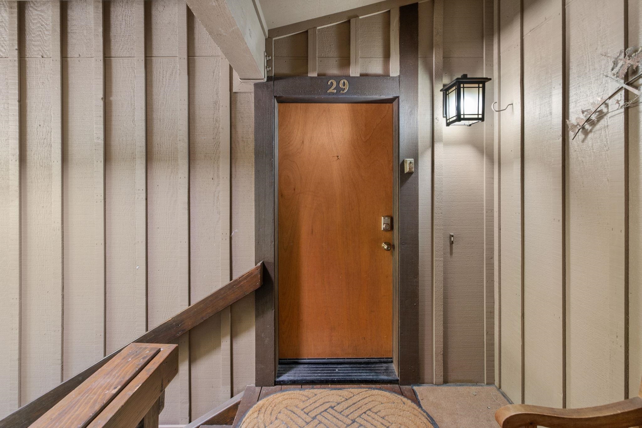 1591 Olympic Vly Road, Unit 29 Olympic Valley, CA 96146 - Photo 22 of 28 a view of front door