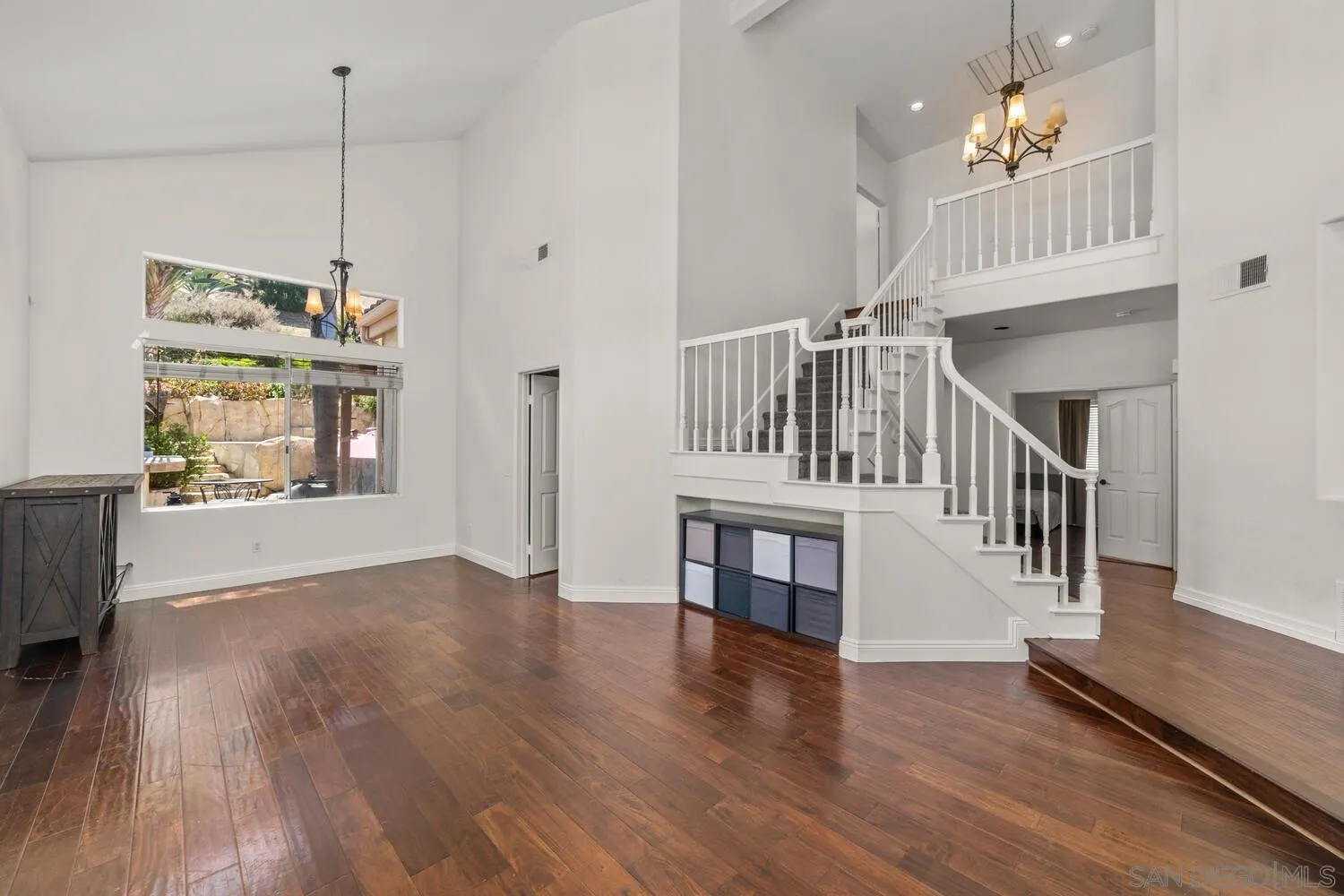 1690 Mountain Pass Circle Vista, CA 92081 - Photo 13 of 46 a view of an entryway with wooden floor