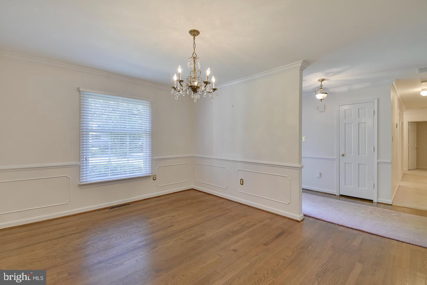 2025 Post Road Vienna, VA 22181 - Photo 7 of 24 Dining Room with Wood Floors