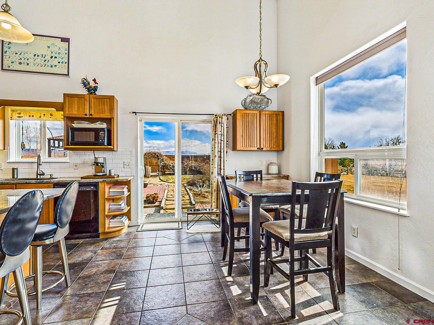 12689 6100th Road Montrose, CO 81403 - Photo 12 of 45 a view of a dining room with furniture window and outside view