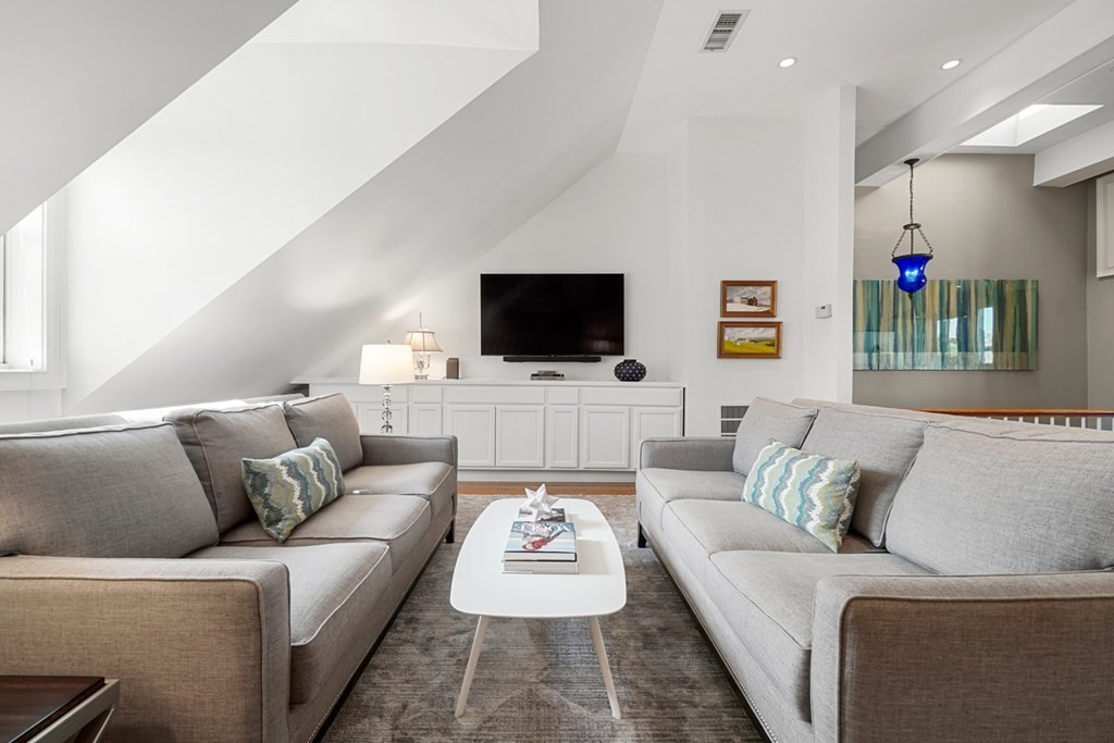 59 Rutland Street, Unit 3 Boston, MA 02118 - Photo 4 of 40 a living room with furniture and a flat screen tv