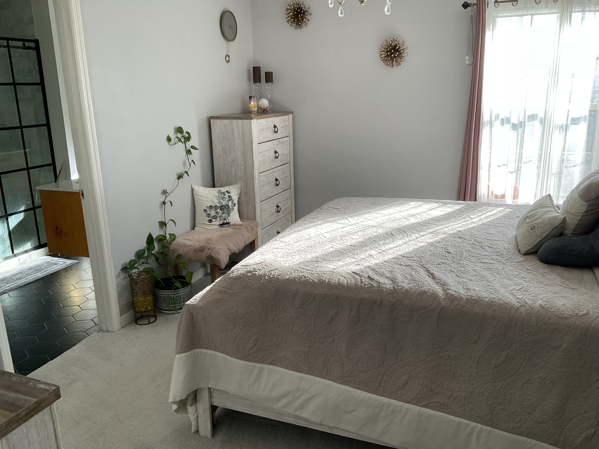 110 Indian Pointe Drive White House, TN 37188 - Photo 14 of 19 a bedroom with a bed and a window