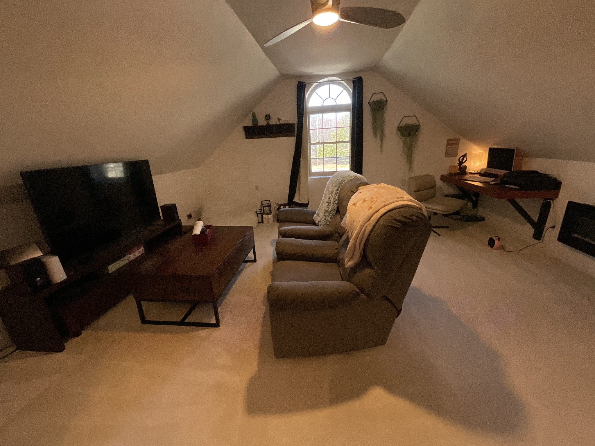 110 Indian Pointe Drive White House, TN 37188 - Photo 19 of 19 a living room with furniture and a flat screen tv
