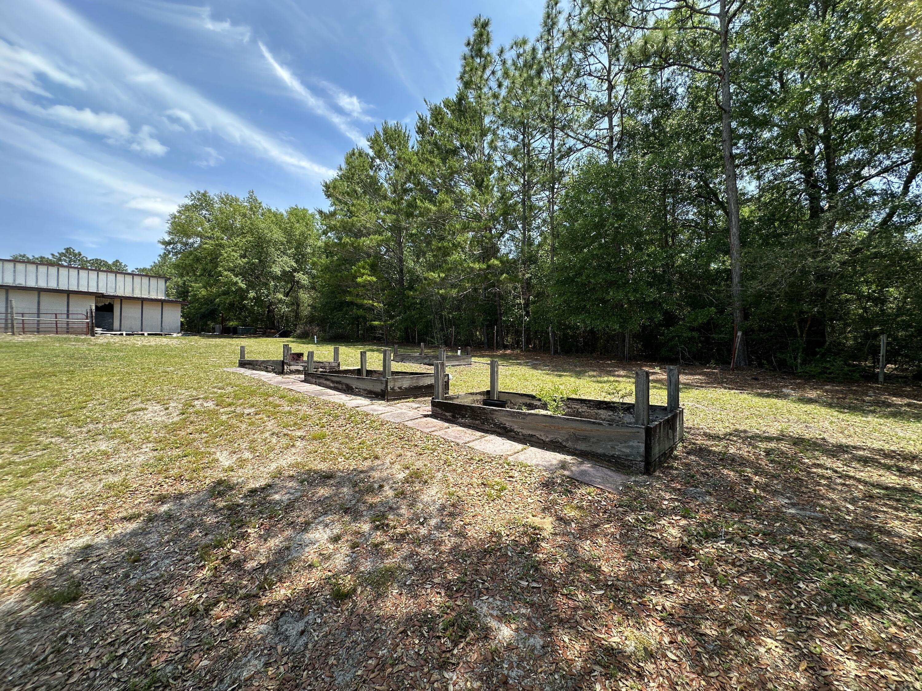 3864 Bear Head Road Crestview, FL 32539 - Photo 52 of 57 a backyard of a house with lots of green space
