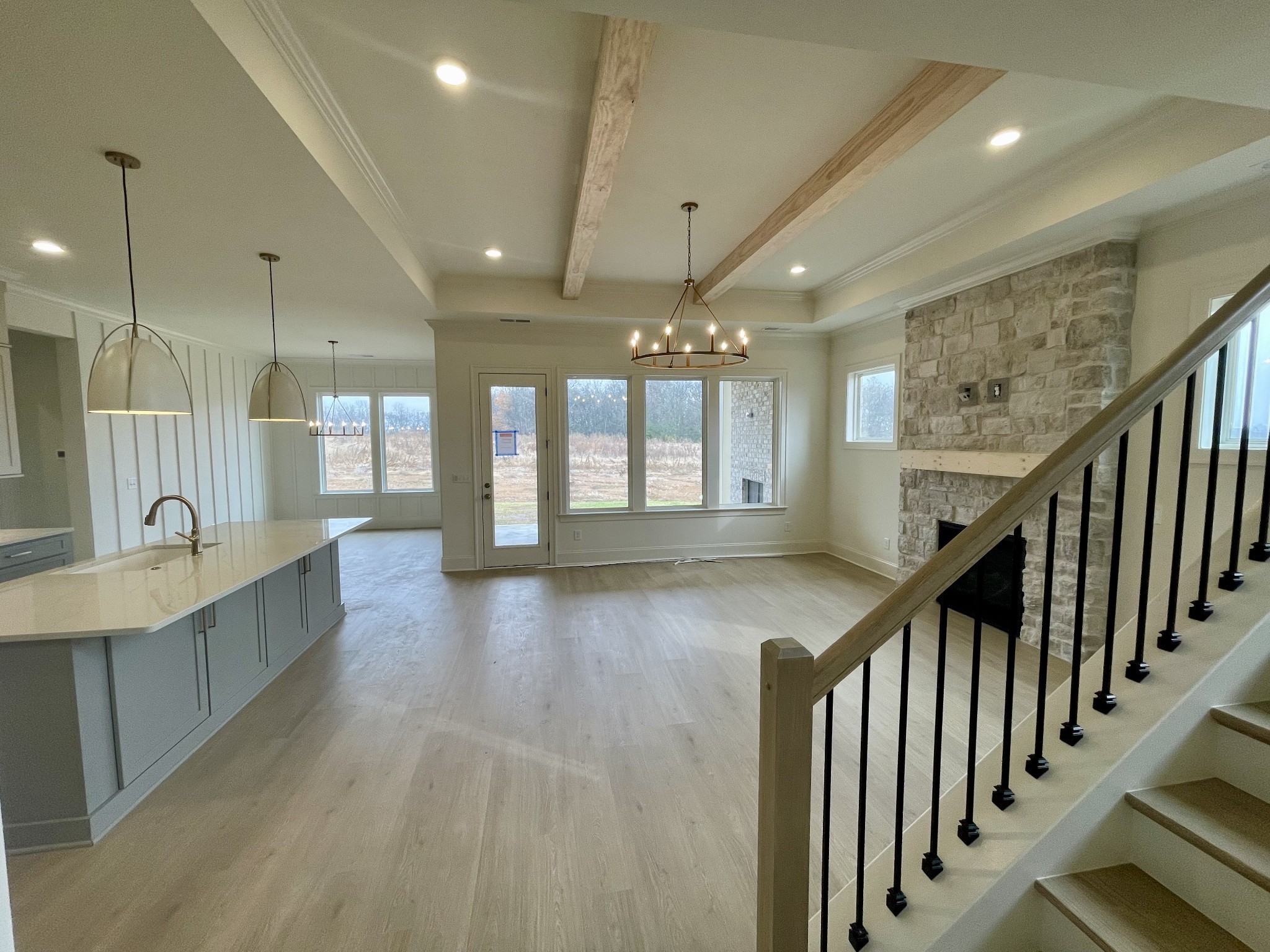 2078 Riley Pk Drive Franklin, TN 37064 - Photo 3 of 23 a view of a room with lots of wooden floor and windows