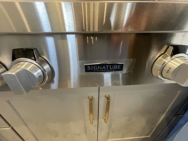 a close view of utility room