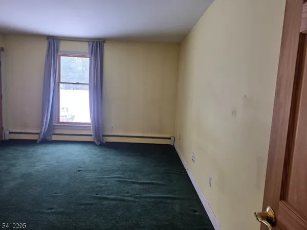 a view of a room with window