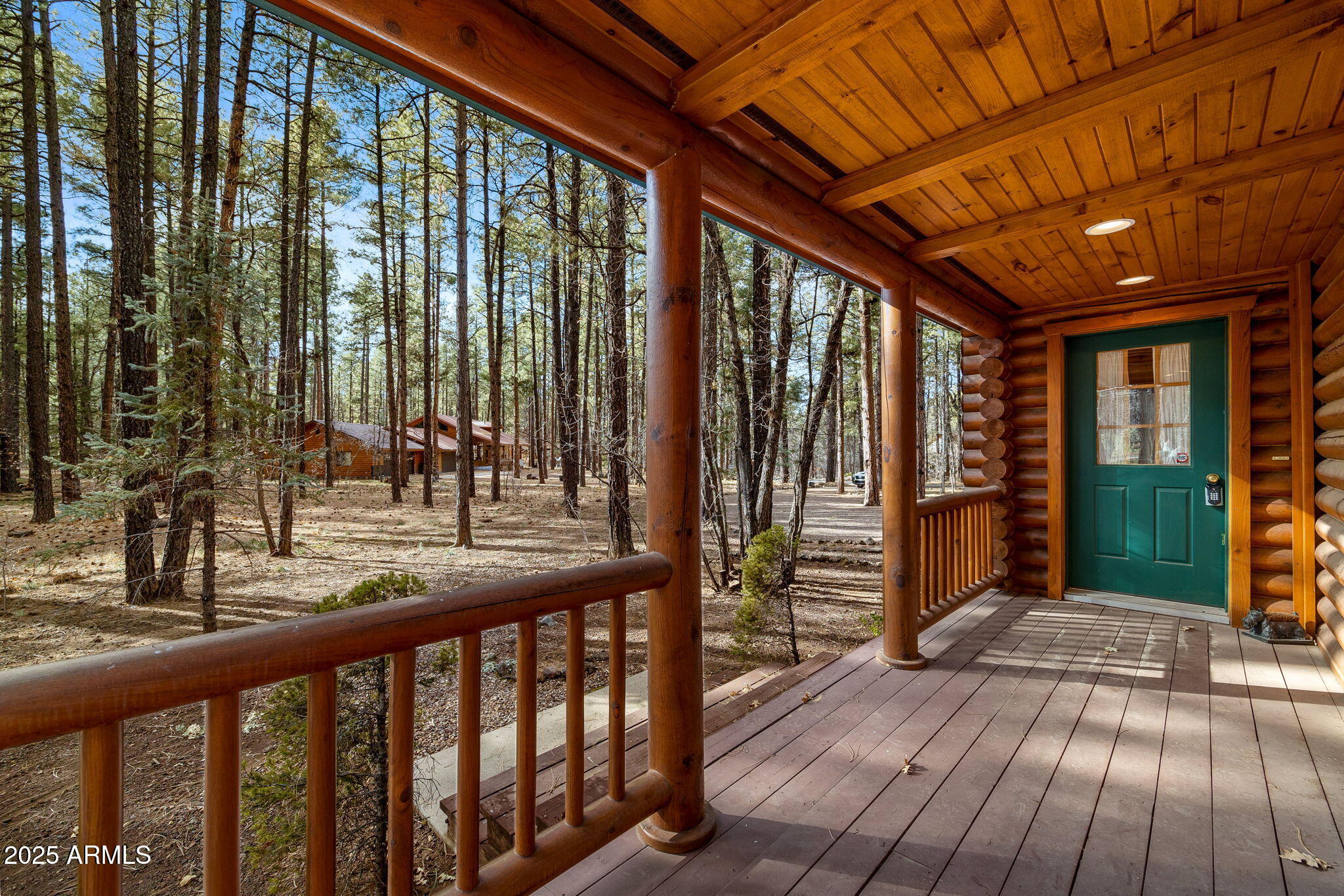 2677 Jackrabbit Drive Pinetop, AZ 85935 - Photo 29 of 87 a view of porch with seating space