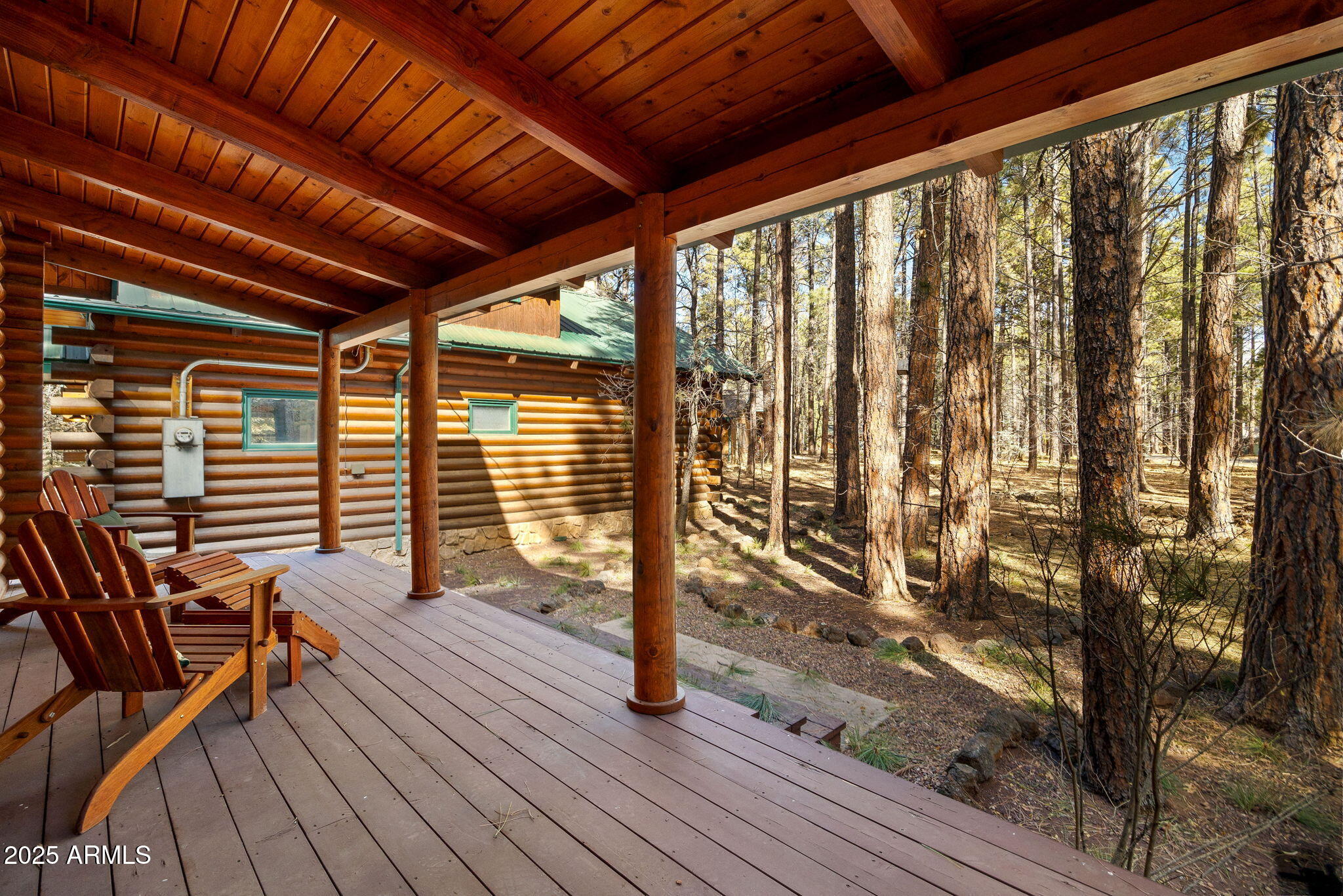 2677 Jackrabbit Drive Pinetop, AZ 85935 - Photo 50 of 87 a view of outdoor space with wooden floor