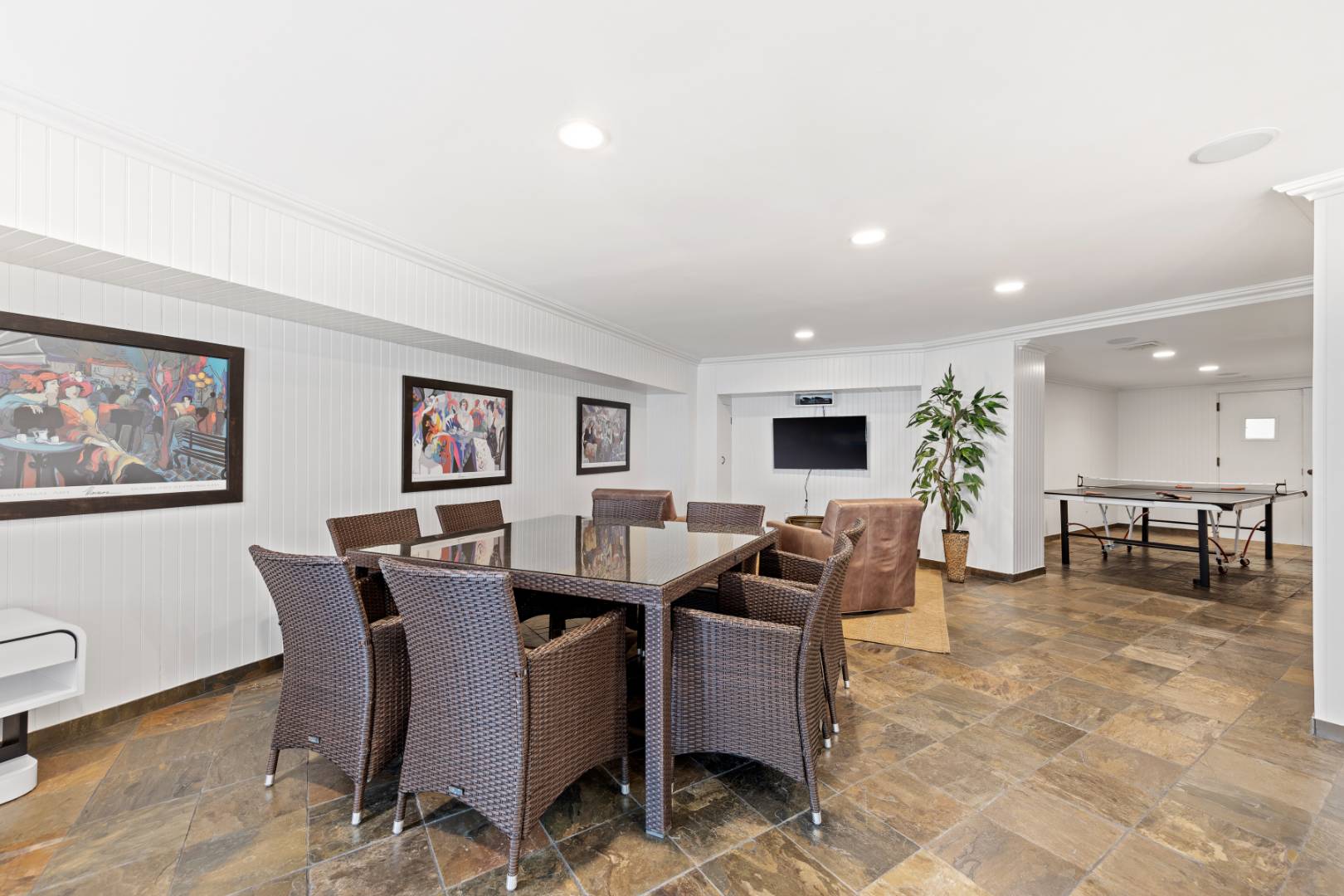 351 Kings Point Road East Hampton, NY 11937 - Photo 17 of 34 a view of a dining room with furniture