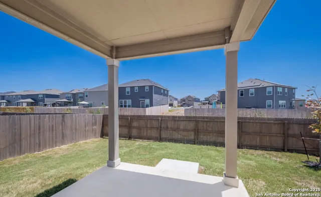 a view of a porch with a yard