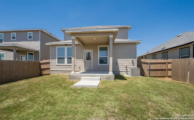 a view of a house with a outdoor space