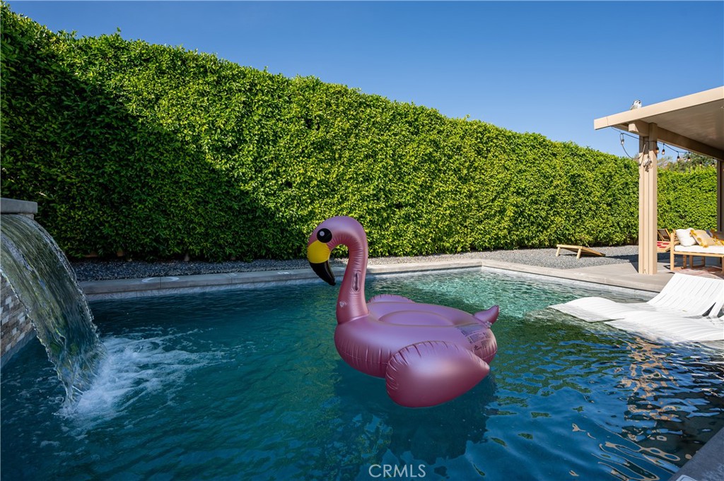 82872 Wordsworth Court Indio, CA 92201 - Photo 43 of 62 a view of a backyard with a table and chairs