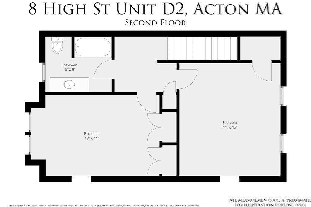 8 High Street, Unit D2 Acton, MA 01720 - Photo 34 of 35 a picture of a bathroom with a white wall and a white wall