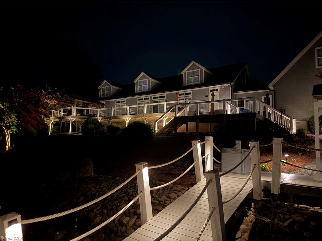 1742 Riverview Road Lexington, NC 27292 - Photo 4 of 49 Enjoy your accent lighting when pulling into your driveway too.
