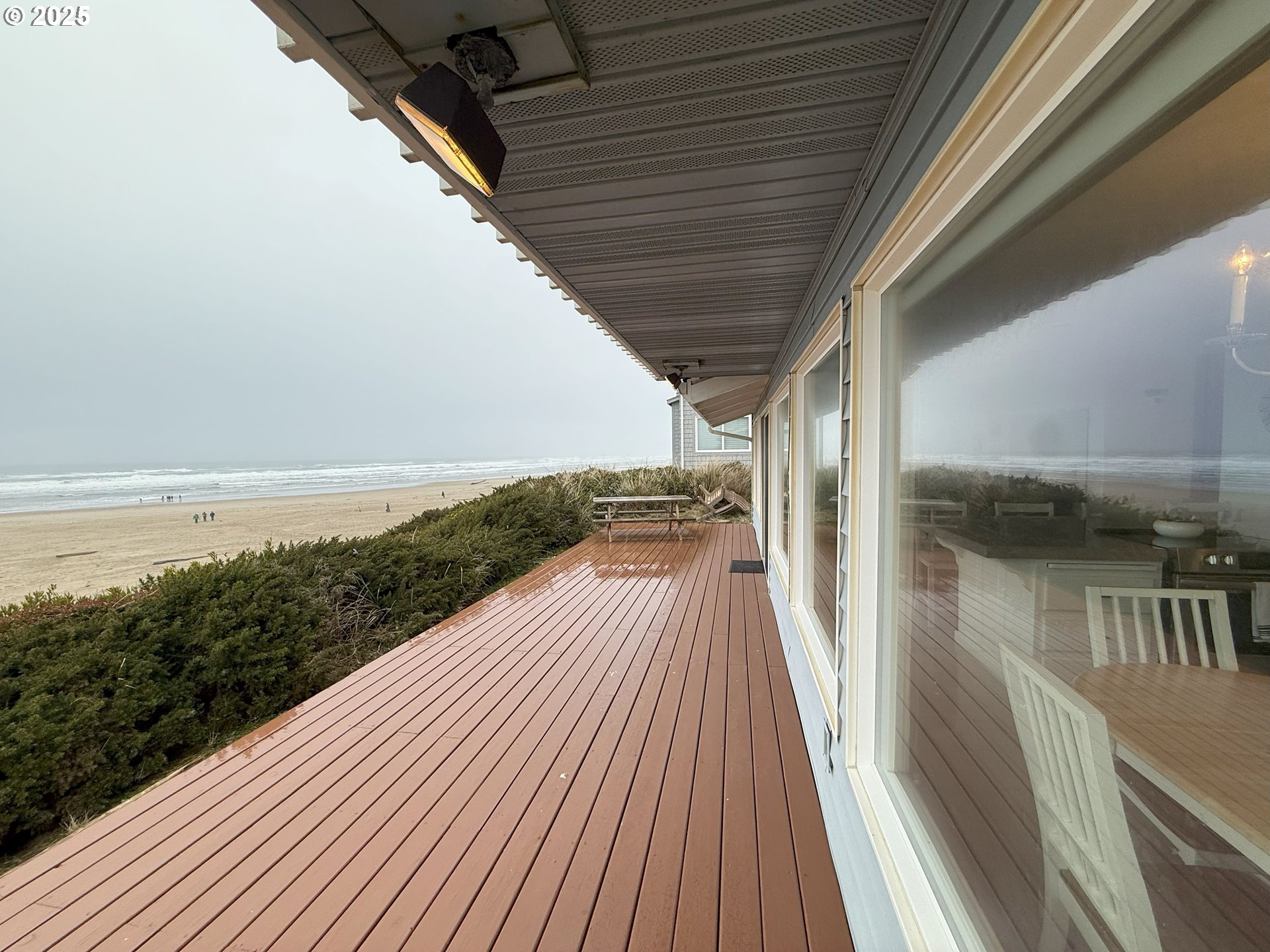 4529 Lookout Street Florence, OR 97439 - Photo 35 of 46 a view of a balcony with wooden floor