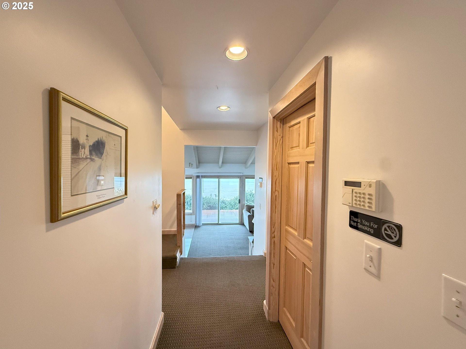 4529 Lookout Street Florence, OR 97439 - Photo 9 of 46 a view of hallway with living room