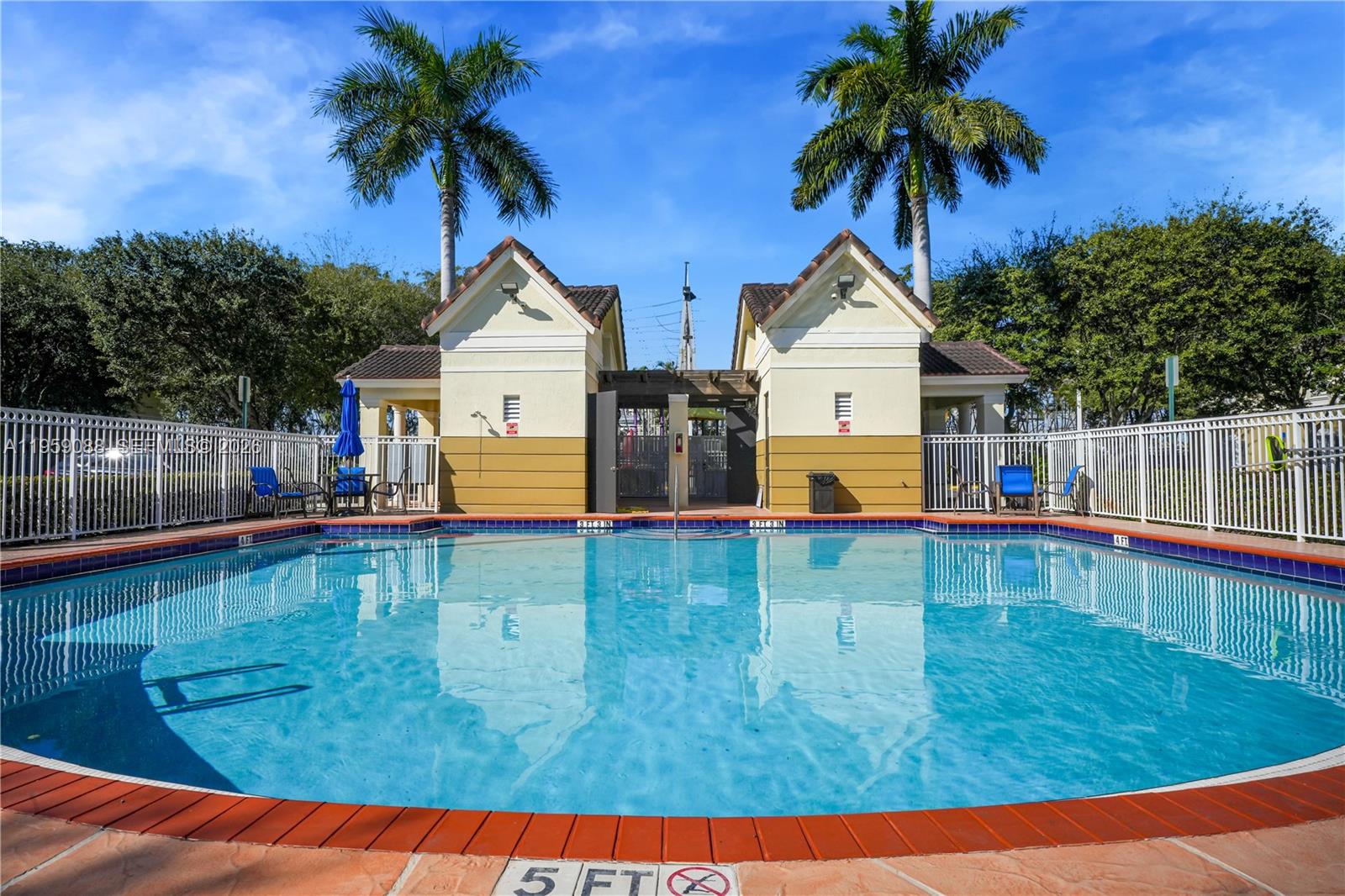 8964 West Flagler Street, Unit 109 Miami, FL 33174 - Photo 36 of 39 swimming pool view with a garden space