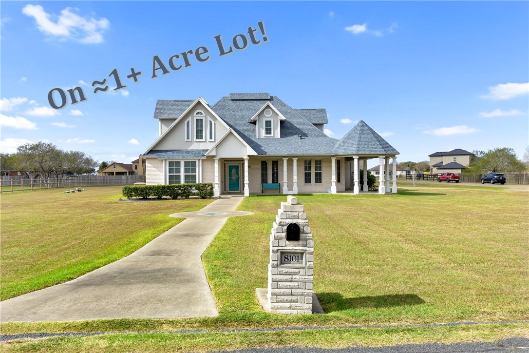a front view of a house with swimming pool