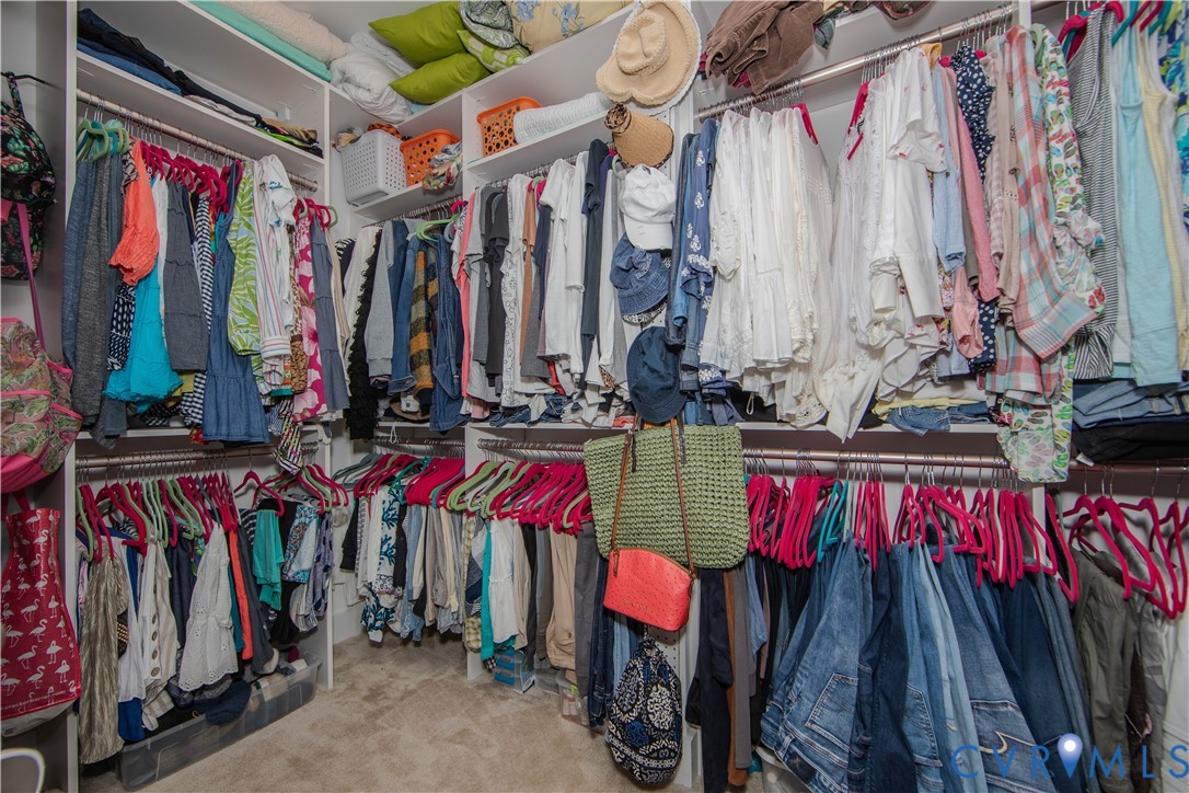8406 Capernwray Drive Chesterfield, VA 23838 - Photo 4 of 47 a view of walk in closet with clothes