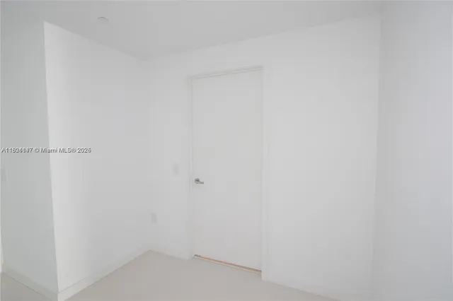 a small space with a window