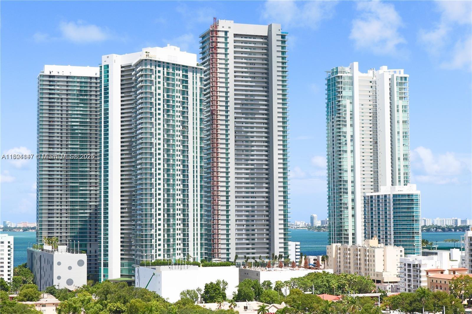 501 Northeast 31st Street, Unit 2005 Miami, FL 33137 - Photo 28 of 30 a view of balcony with a couple of tall buildings