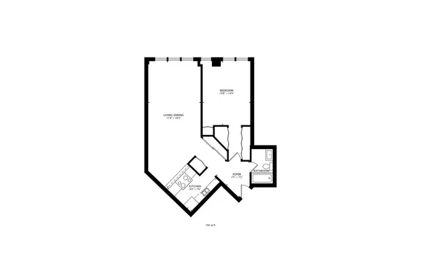 $239,000 | 5320 North Sheridan Road, Unit 2507, Chicago, IL 60640