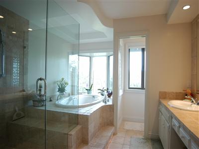 4820 Pressley Road Santa Rosa, CA 95404 - Photo 8 of 9 a bathroom with a double vanity sink and a mirror