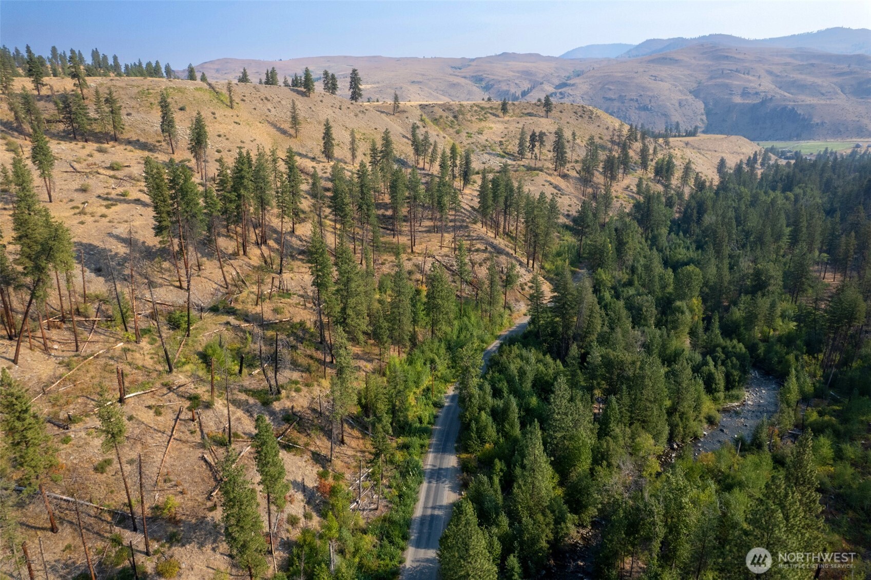 88-tbd Gold Creek Road Carlton, WA 98814 - Photo 7 of 39 a view of a city with mountain