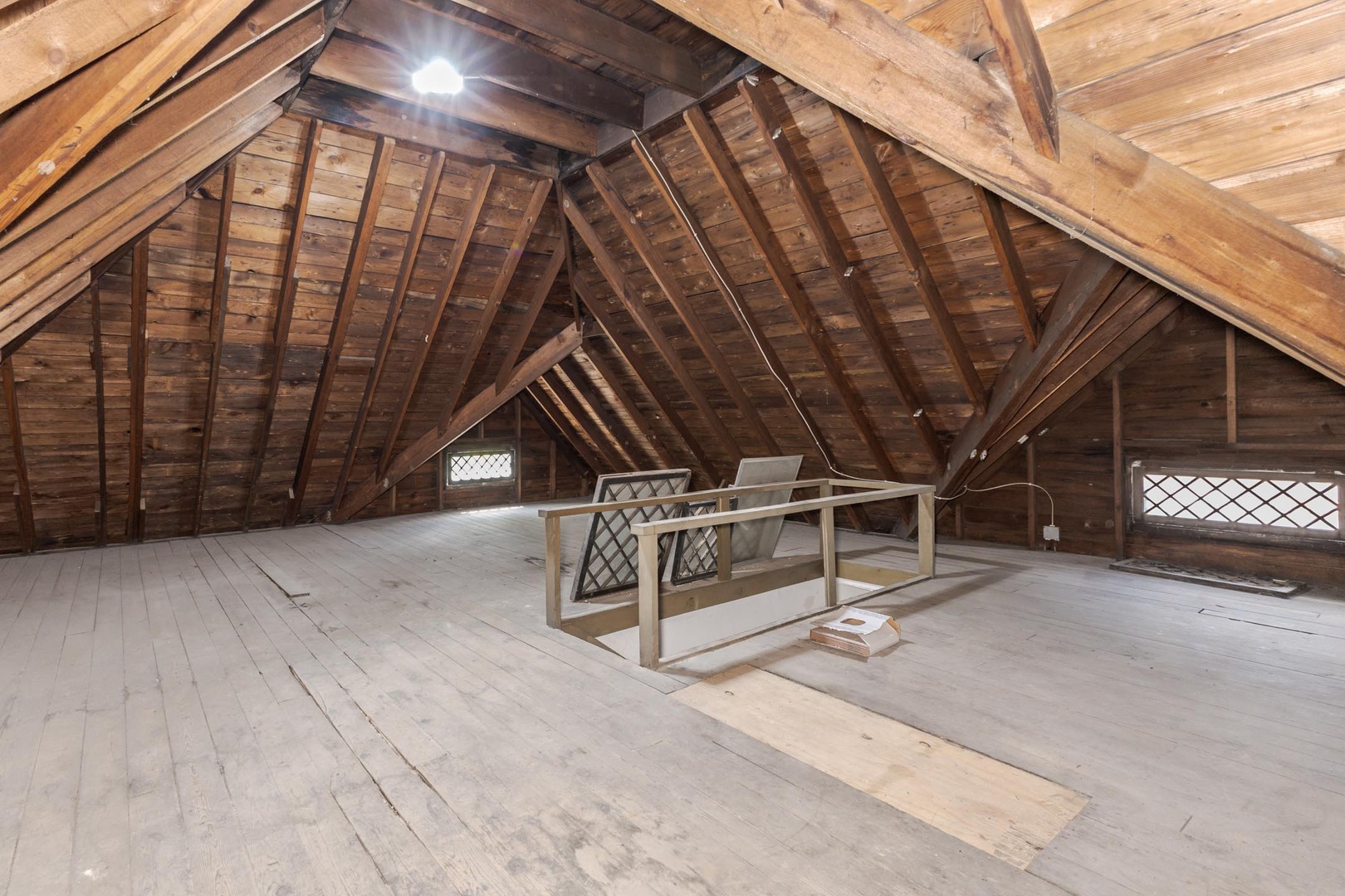 409 West Water Street Pontiac, IL 61764 - Photo 40 of 55 a view of an empty room with wooden walls