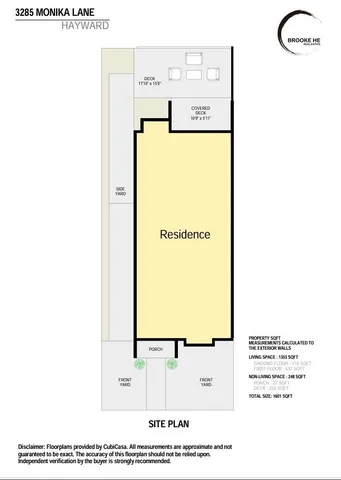 a view of balcony with wooden floor and white walls