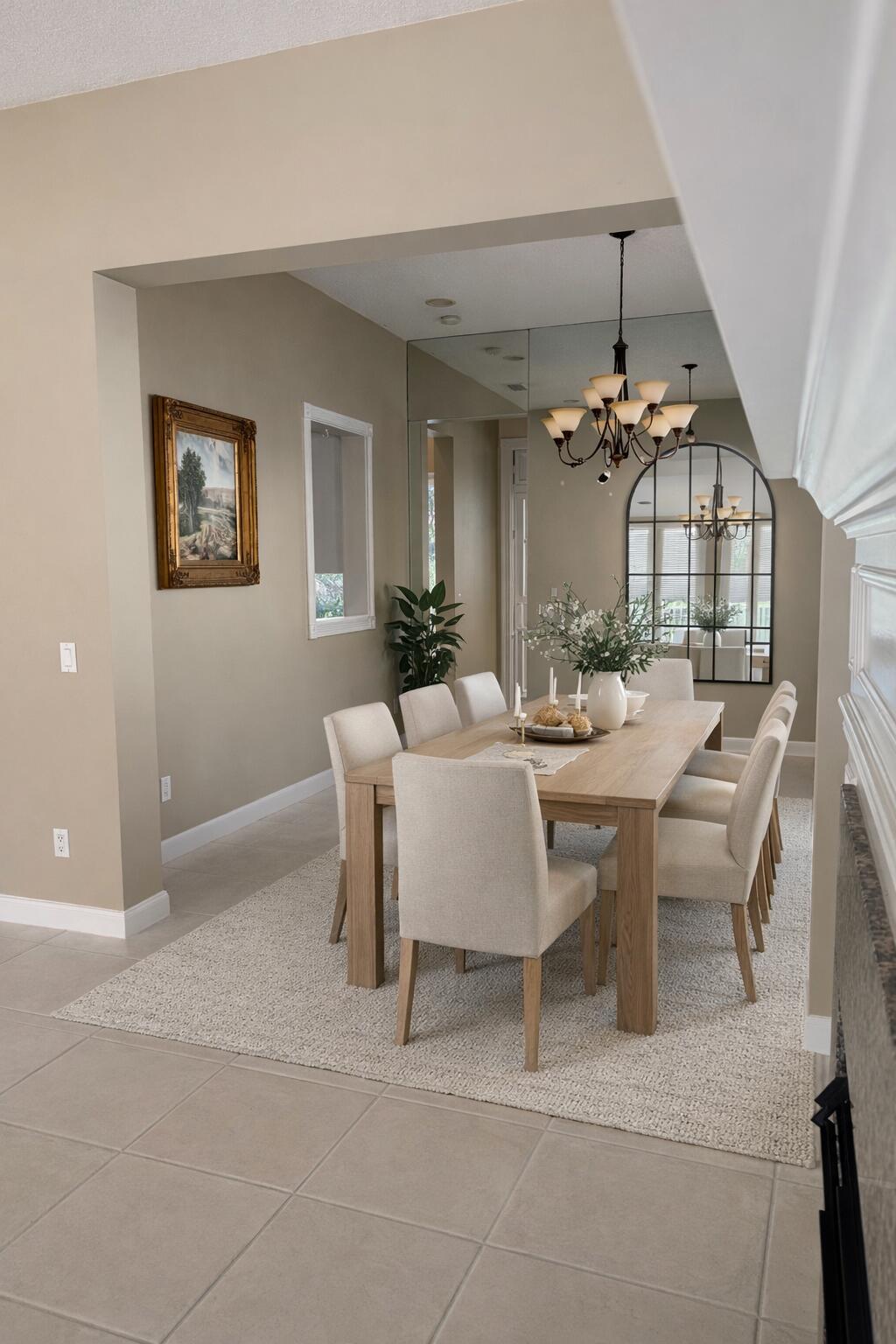 8019 Inagua Lane Wellington, FL 33414 - Photo 10 of 48 Dining room virtually staged