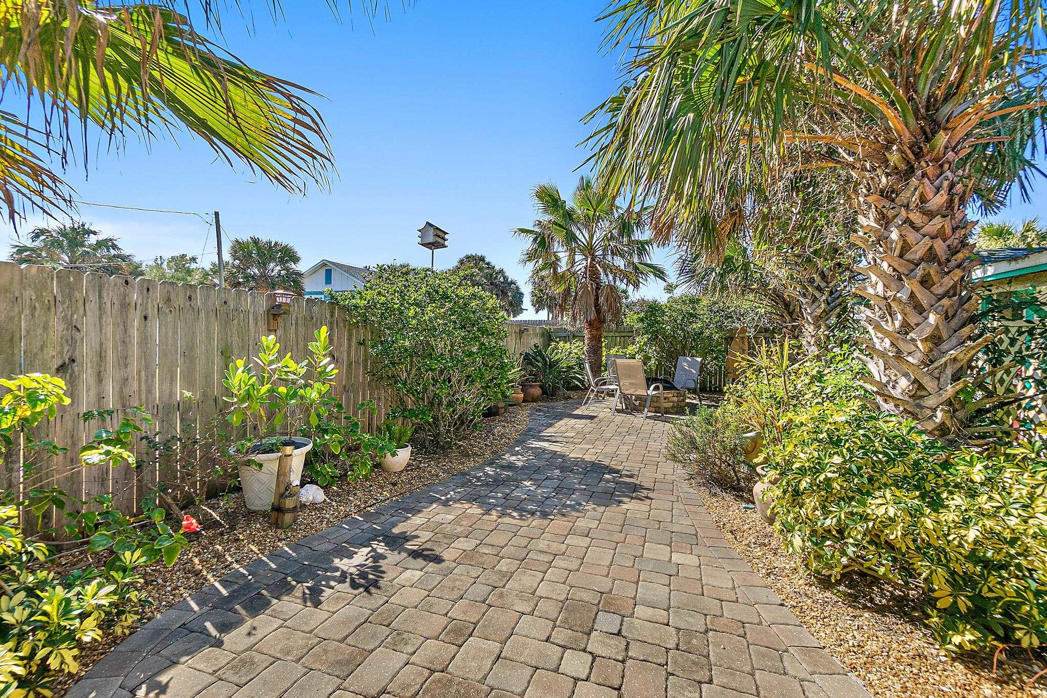 51 Beachcomber Way St. Augustine, FL 32084 - Photo 30 of 46 a view of a garden with plants