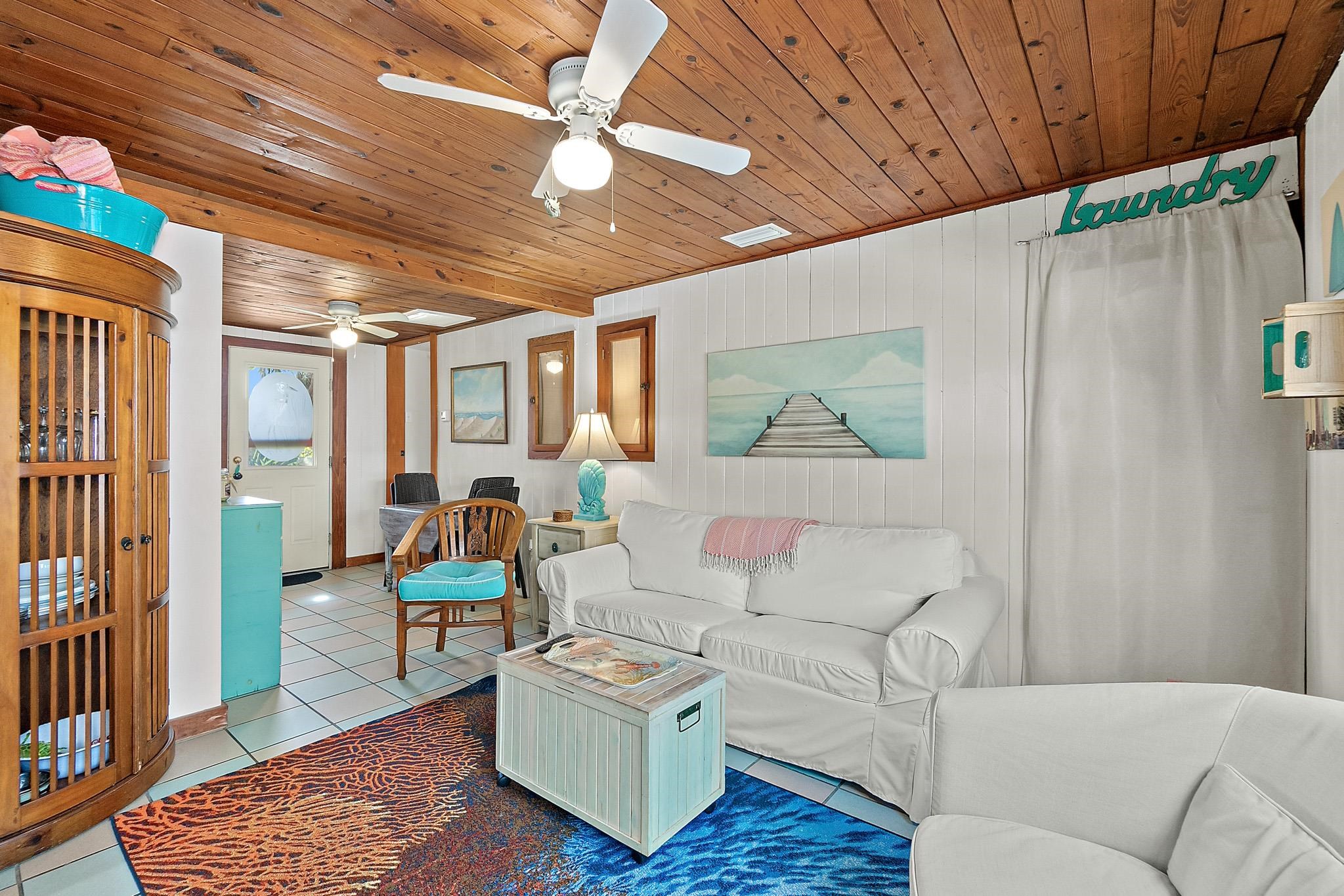 51 Beachcomber Way St. Augustine, FL 32084 - Photo 7 of 46 a living room with furniture and a wooden floor