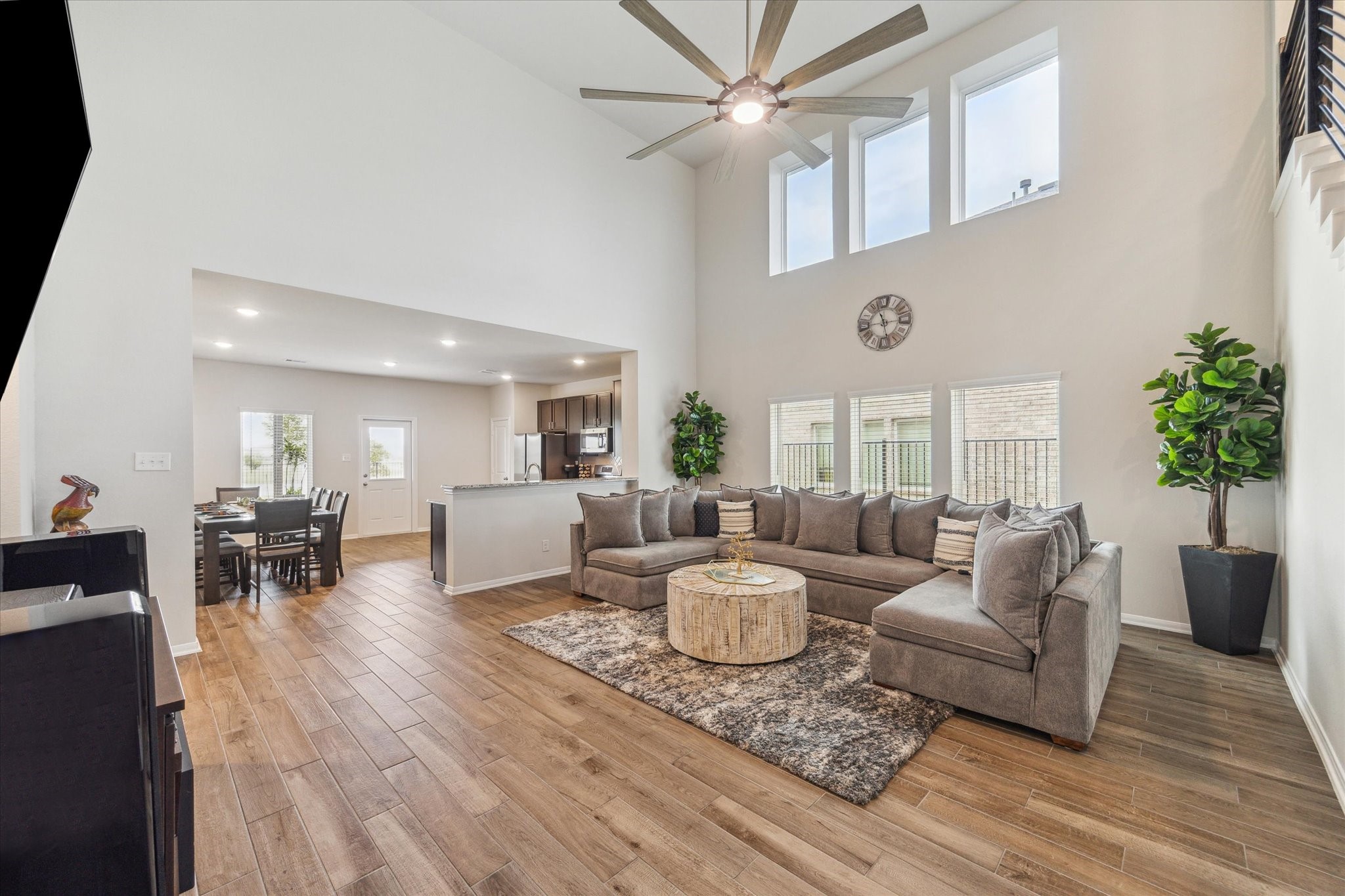 1523 Alpine Drive Rosharon, TX 77583 - Photo 7 of 25 a living room with furniture and a large window