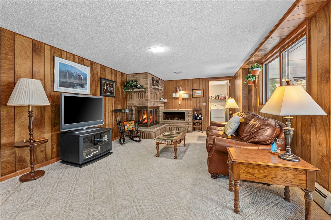 431 Spring Lake Road Rhinelander, WI 54501 - Photo 19 of 38 Lower level living room