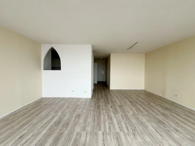 wooden floor in a room