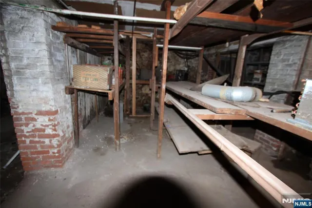 a view of storage and utility room