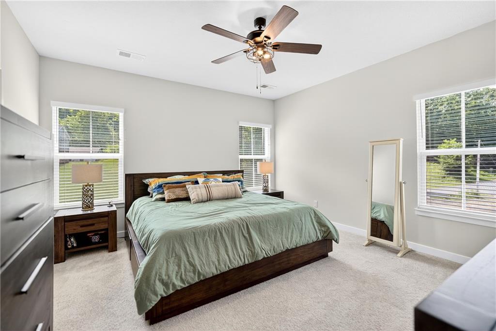 124 Rivulet Place Zelienople, PA 16063 - Photo 19 of 41 Lighted Ceiling Fans in Each Bedroom.