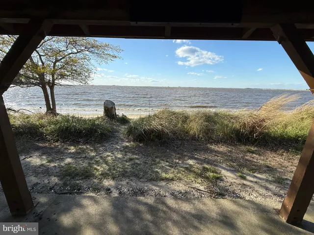 a view of an ocean beach