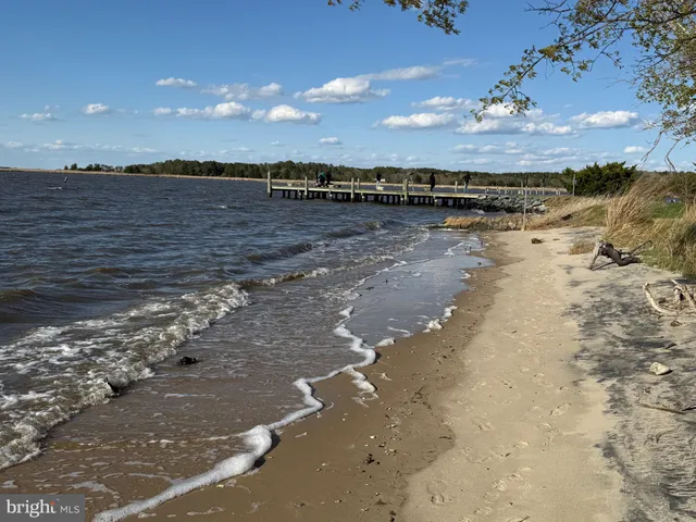 a view of an ocean beach